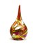 as-in-glas-E02DR-glasbol-druppel-traan-glasreliek-eeuwige-roos-vuur-rood
